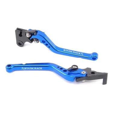 Imagem de Manete Esportivo Longo Stark Yamaha Ybr Factor 125 Lona - Stark Race, 