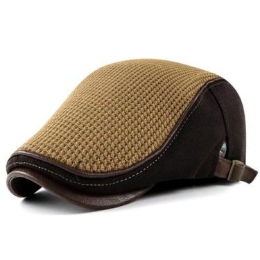 Imagem de Boné jornaleiro de Lã Masculino Ajustavel Moda Boina Casual - Xthree, 