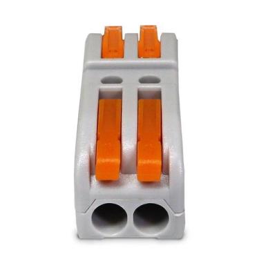 Imagem de Conector Alavanca de Emenda KV211 32A Cabo 0,08-4,0mm² - SIBRATEC, KV2