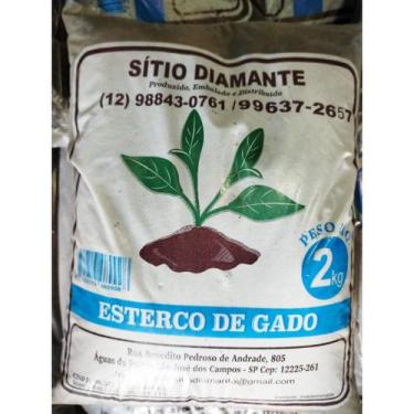 Imagem de 2KG Esterco de Gado Curtido - Preparado Pronto para o Uso. - SITIO DIA