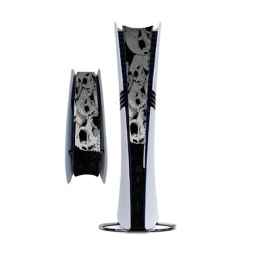 Imagem de Adesivo de pele do meio compatível com console PlayStation 5 Pro - Acessório de tira protetora decorativa à prova de poeira para PS5 Pro (multicolorido-05)