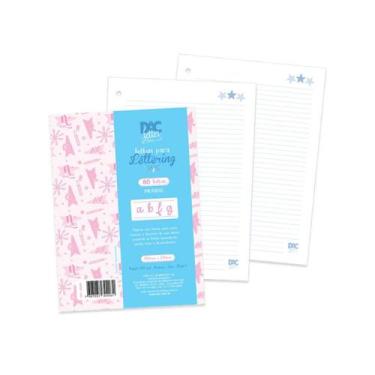 Imagem de Refil Fichário Universitário Dac Pautado Lettering 80 Fls