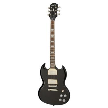 Imagem de Guitarra epiphone sg muse jet black metallic