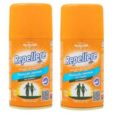 Imagem de Kit 2 Repelentes Aerosol Proteção Intensa 150ml - Repellere