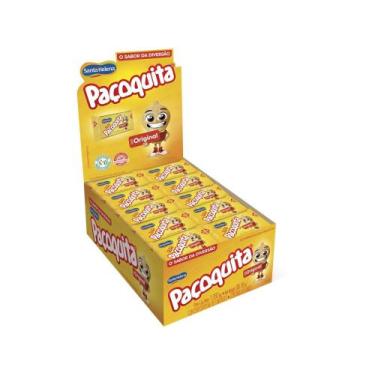 Imagem de Paçoca Quadrada Paçoquita 1kg 50 Unidades