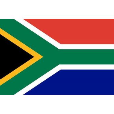 Imagem de Bandeira AFRICA DO SUL 1,50x0,90mt Copa do Mundo Futebol - WCAN
