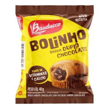 Imagem de Kit c/ 3 Bolo Bolinho Bauducco duplo chocolate 40 g