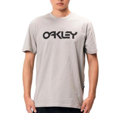 Imagem de Camiseta Oakley Mark II Stone Grey, G, Cinza