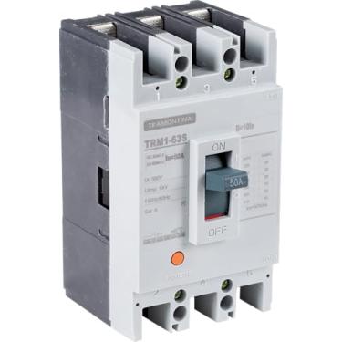 Imagem de DISJUNTOR CAIXA MOLDADA MODELO TRM1-63S 3 POLOS 63A
