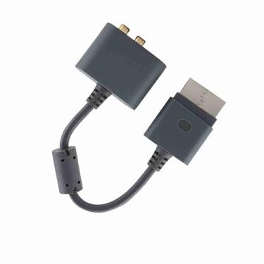 Imagem de Cabo Adaptador de áudio, Cabo de Adaptador de áudio óptico 360 Com Conectores Banhados a Ouro, Fornece Transmissão de áudio Sem Perdas para Conexão