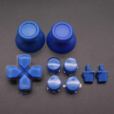 Imagem de Botões de Plástico para Controle PS5 - Substituição ABXY, D-Pad, Gatil
