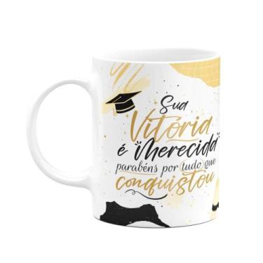 Imagem de Caneca Formatura - Sua vitória é merecida - M3 - JPS INFO
