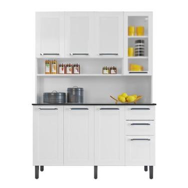 Imagem de Cozinha 8 Portas 2 Gavetas Florença - Itatiaia - Móveis Itatiaia, Bran