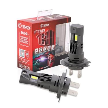 Imagem de Lâmpada Super Led Mini Cinoy Star 6000k H7 30w 6000lm