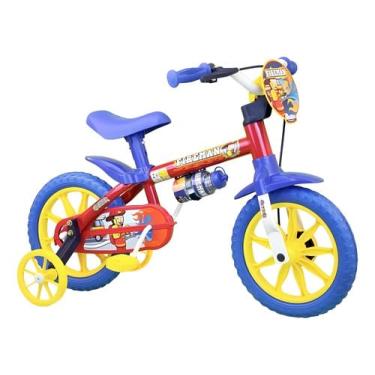Imagem de Bicicleta Bike Infantil Nathor Aro 12 Fire Man