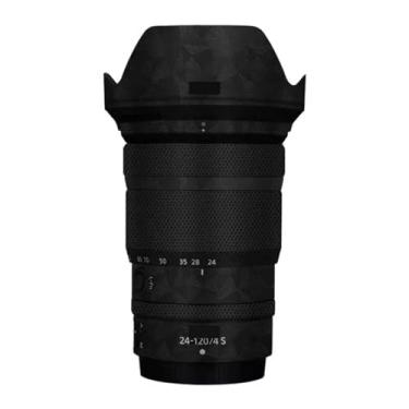 Imagem de Adesivo de lente de câmera antiarranhões para Nikon Z 24-120 mm F4S Capa protetora de película protetora para 24-120 4 (triângulo preto)