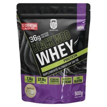 Imagem de Black Wod Whey Com 3g de Creatina por dose 900g - WOD NUTRITION-Unissex