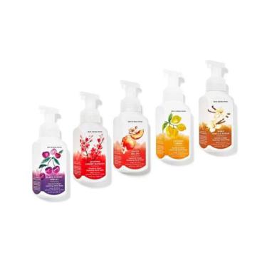 Imagem de Conjunto de 5 sabonetes espumantes para mãos Bath & Body Works de 240 