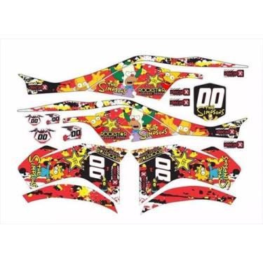 Imagem de Adesivos Quadriciclo Canam Can Am Ds 450 0,60Mm 3M Cn001 - Spts