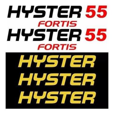 Imagem de Kit Adesivos Hyster 55 Fortis - Spts