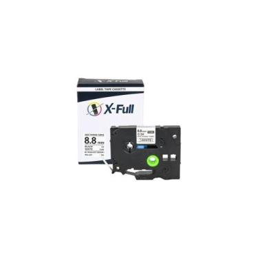 Imagem de Fita Termoretrátil Compatível Brother HSE 221 Branca 9mm - X-Full