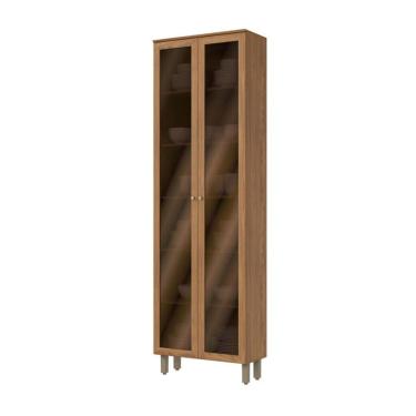 Imagem de Cristaleira 2 Portas Requinte Nature - Henn