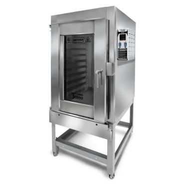 Imagem de Forno Turbo a Gás Metvisa Total Inox 10 Esteiras 300 Litros 220V FTG300BT220M605