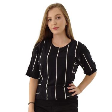 Imagem de Blusa Banana Doce Basica Listrada - 6208-Feminino