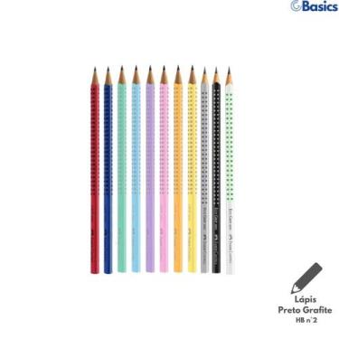 Imagem de Lapis Preto Nº 2 Grip 2001 Triangular- Faber Castell