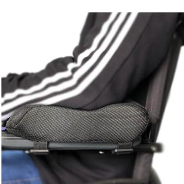 Imagem de Apoio de Braço Ergonômico em Espuma Cadeira de Rodas Gamer Escritório Alívio LER DORT