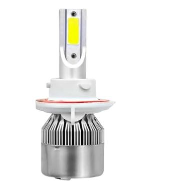 Imagem de Par de Lâmpadas C6 Super Led 6000K H1 H3 H4 H7 H11 H13 H16 H27 HB3 HB4 12V a 24V (H13)