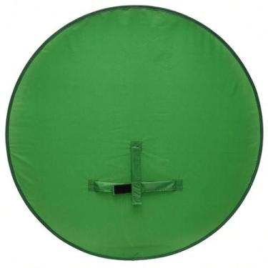 Imagem de Fundo Fotográfico Tela Estúdio Chroma Key VERDE 75cm p/ Home Office St