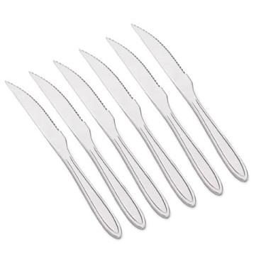 Imagem de Conjunto 6 Facas de Mesa em Aço Inox