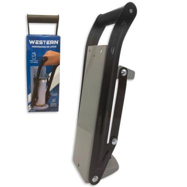 Imagem de Amassador De Latas Latinhas Cerveja Com Abridor De Garrafa Portátil - 