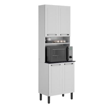 Imagem de Paneleiro em Aço 70cm Branco com Espaço para Forno Florença Itatiaia