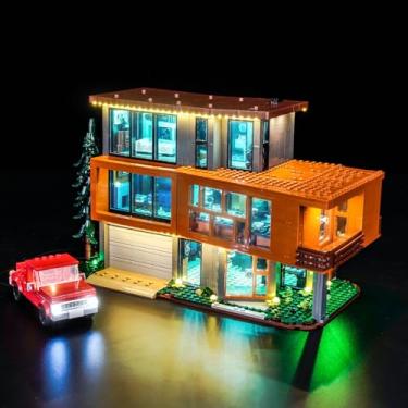 Imagem de Hilighting Kit De Iluminação Led Atualizado Compatível Com Lego Twilight The Cullen House Building Set, Luzes Decorativas 21354 (Modelo Não Incluso)