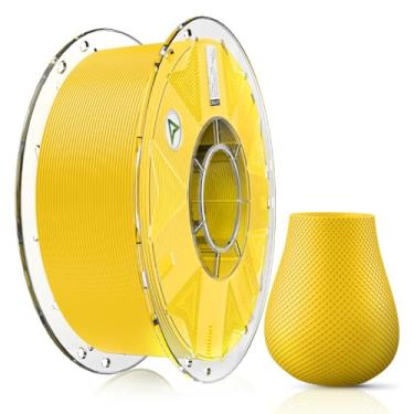 Imagem de Creality Filamento PLA, filamento de impressora 3D Hyper PLA PRO de alta velocidade 30-600 mm/s, suporte de bobina de 1 kg CFS, serve para a maioria das impressoras 3D e combo K2 Plus, amarelo