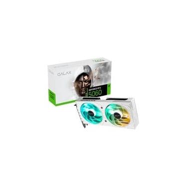 Imagem de Placa de Vídeo Galax RTX 5060 EX White NVIDIA GeForce, 8GB, 2587 MHz, 128bits GDDR7, DLSS 4, G-SYNC, DirectX 12 Ultimate  - 56NSN8MDDBBS