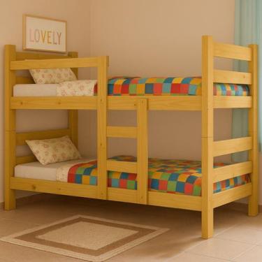 Imagem de Beliche Solteiro Nemargi Madeira Maciça - Grandetos