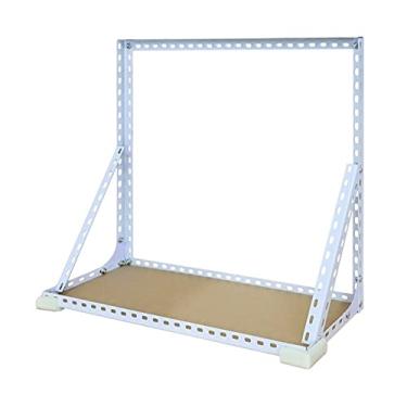 Imagem de Suporte de CPU para torre de PC, suporte de CPU montado na parede, estrutura de metal resistente, suporte de capa de host de PC para pendurar, suporta até 29,9 kg, suporte de CPU fácil de instalar (50