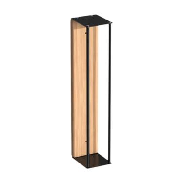 Imagem de KiBcsLic Toalheiro Suporte de toalha de banho Suporte de parede para banheiro Organizador moderno para toalhas de banho de hotel Banheiro Campistas SPA, 8cm X 9.5cm X 40cm