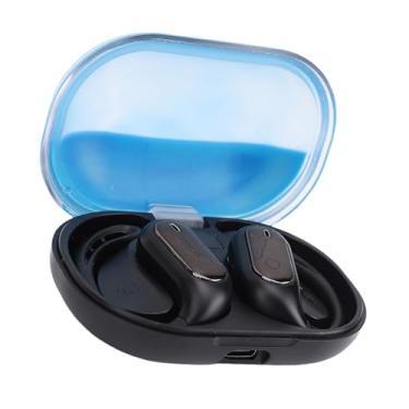 Imagem de Diyeeni Fones de Ouvido Sem Fio, Fones de Ouvido Esportivos Bluetooth 5.4 Com Ganchos de Orelha, Fones de Ouvido Abertos de Estéreo HiFi Com Efeito de Brilho Noturno Encantador, Desgaste (Azul)