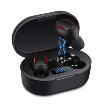 Imagem de Fone de Ouvido Intra Auricular Bluetooth com Case de Carregamento LED