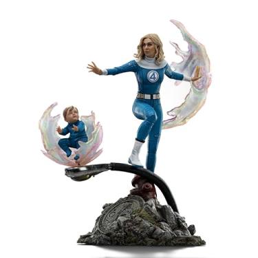Imagem de Iron Studios Collectible Statue Invisible Woman and Franklin - Fantastic Four - Art Scale 1/10 Polystone Resin Multicolor 10.8 inches 27.5 cm