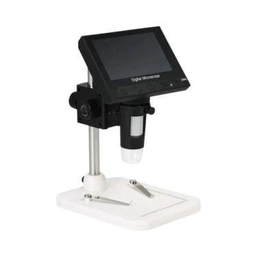 Imagem de Microscópio Estéreo Digital De 4,3 '' 1000X USB Portátil Portátil Com 