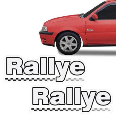 Imagem de Emblema Adesivo Rallye Vw Gol 2005 Idêntico Original Portas - SPORTINO