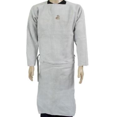 Imagem de Avental de Raspa com Mangas tipo Barbeiro - MELETO
