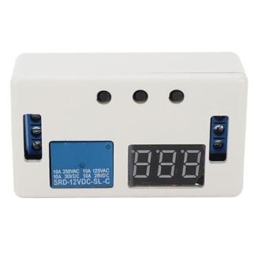 Imagem de Módulo de relé de atraso de tempo DC 12V Timer digital Timer multifuncional Ajuste o interruptor de controle do ciclo PLC