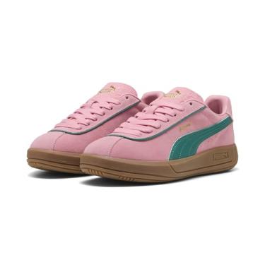 Imagem de PUMA Tênis feminino Club Clássico Sd, Pinkscape Wild Green Puma Gold, 36 BR