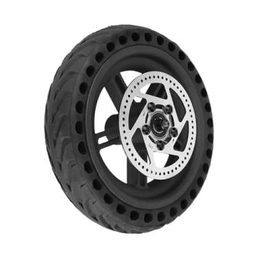 Imagem de predolo Kit de Aro E Pneu Traseiro para Bicicleta Elétrica de 215 Mm X 47 Mm, Equipamento Profissional Resistente Ao Desgaste para Peças de Reposição de Bicic